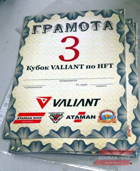 Кубок VALIANT в Воронеже по Hunting Field Target Кубок VALIANT в Воронеже по Hunting Field Target