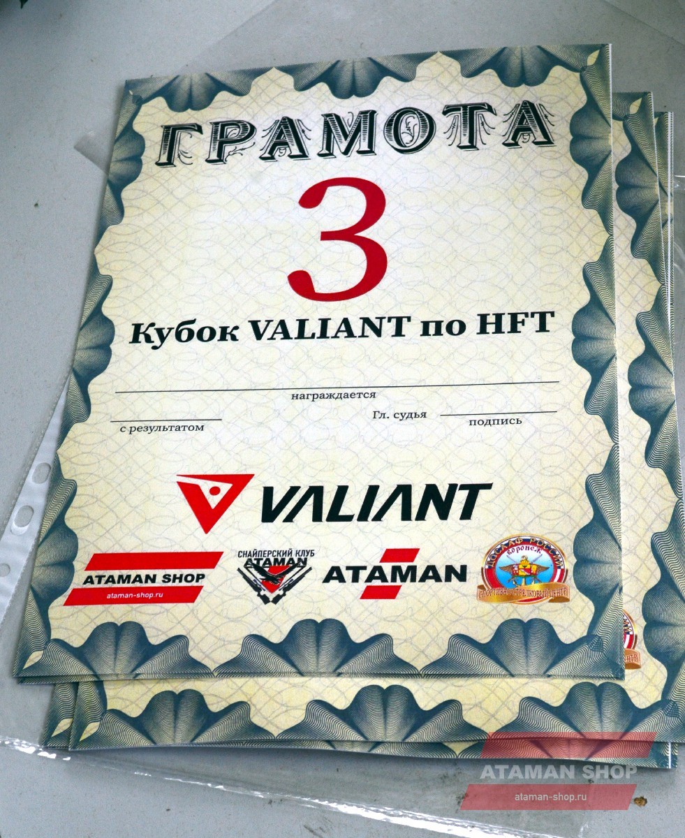 Кубок VALIANT в Воронеже по Hunting Field Target 15 Кубок VALIANT в Воронеже по Hunting Field Target